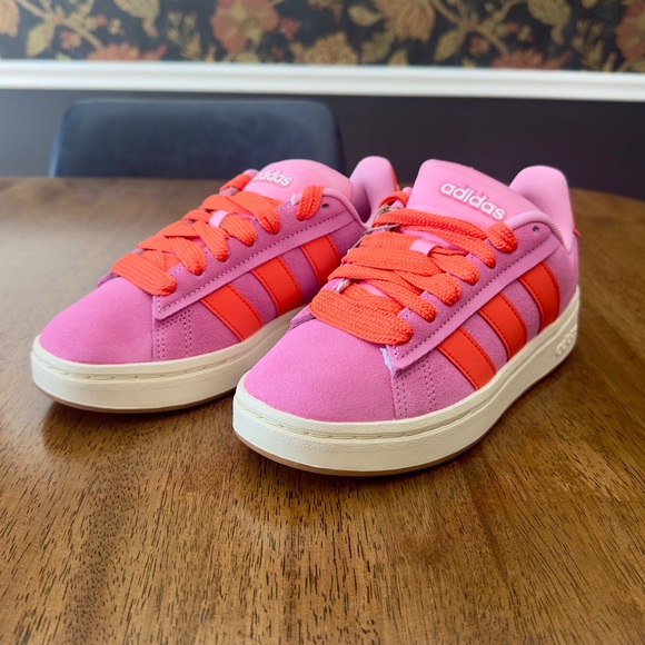 adidas Shoes - Adidas Grand Court Alpha ‘00 in Bliss Pink / Orange Women’s 5 NWT